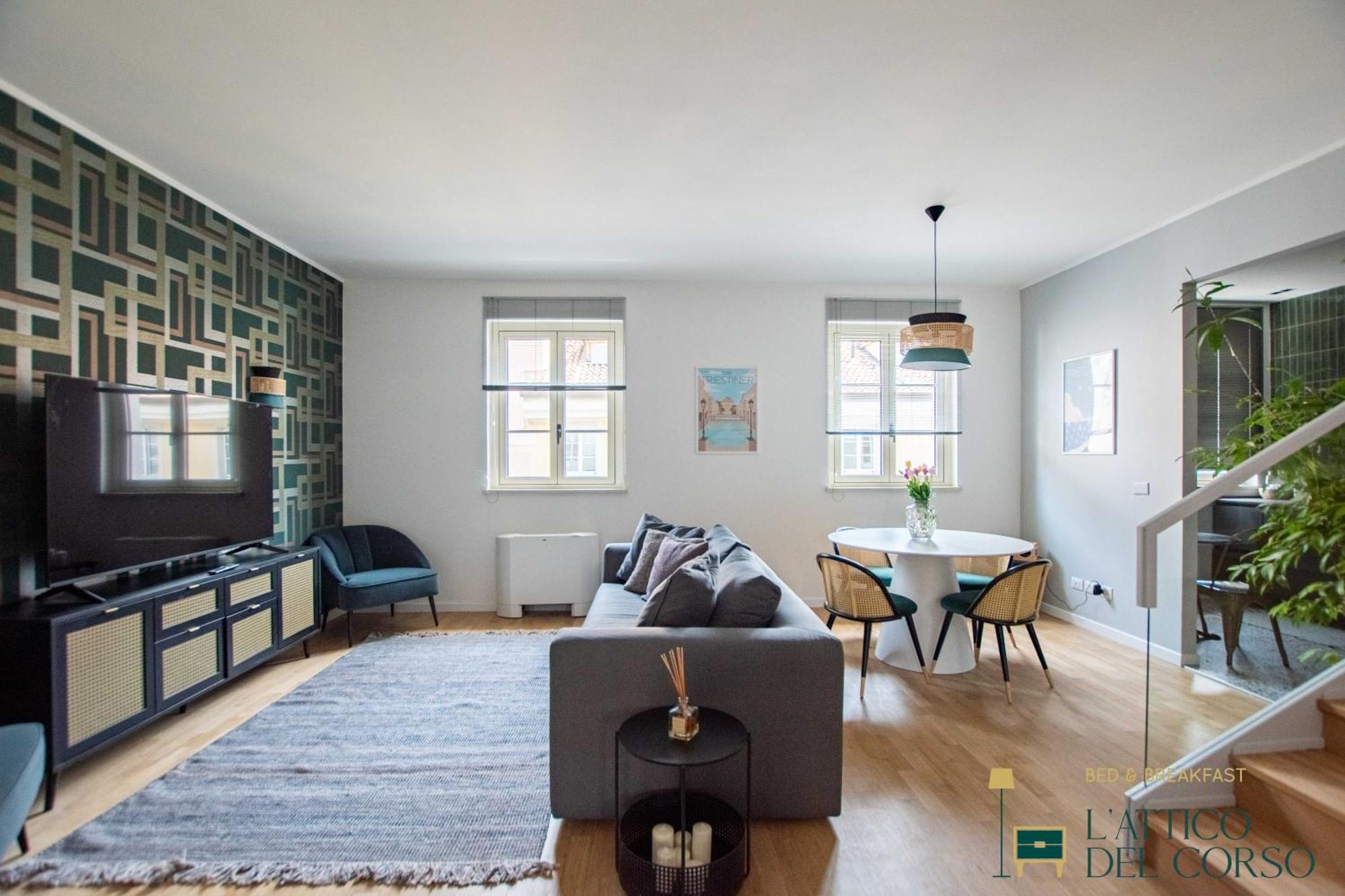 Ferienwohnung L'Attico Del Corso Triest Exterior foto